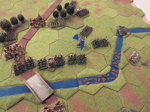 DSCF7528.JPG (3.77 MiB) Viewed 29523 times The orc heavy assault troops form up, as giants smash into a unit of elf archers