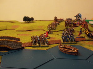 Elven forces at the bridge