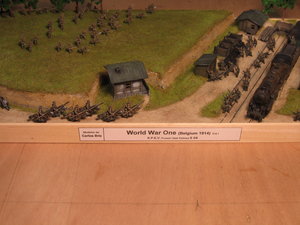 WW1 (Belgium 1914) using Kallistra's WW1 figures