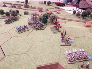 DSCF5787.JPG (1.94 MiB) Viewed 21395 times Scattered combats on the southern ridge, the danger to the orc flank was nullified