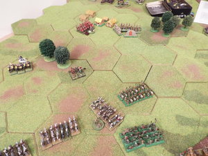 DSCF5794.JPG (2.01 MiB) Viewed 21395 times The aftermath. The remaining heavy cavalry flee back up the northern ridge